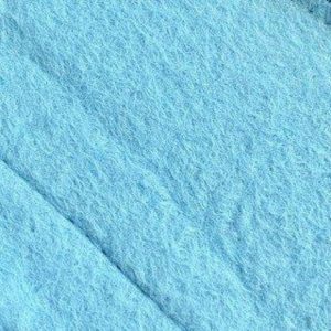 Undercollar Melton - Pale Blue